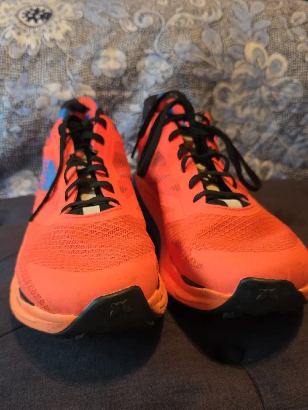 The North Face Men’s VECTIV 2023 Enduris 3 Athletic Shoes - Size 12 Orange/blue